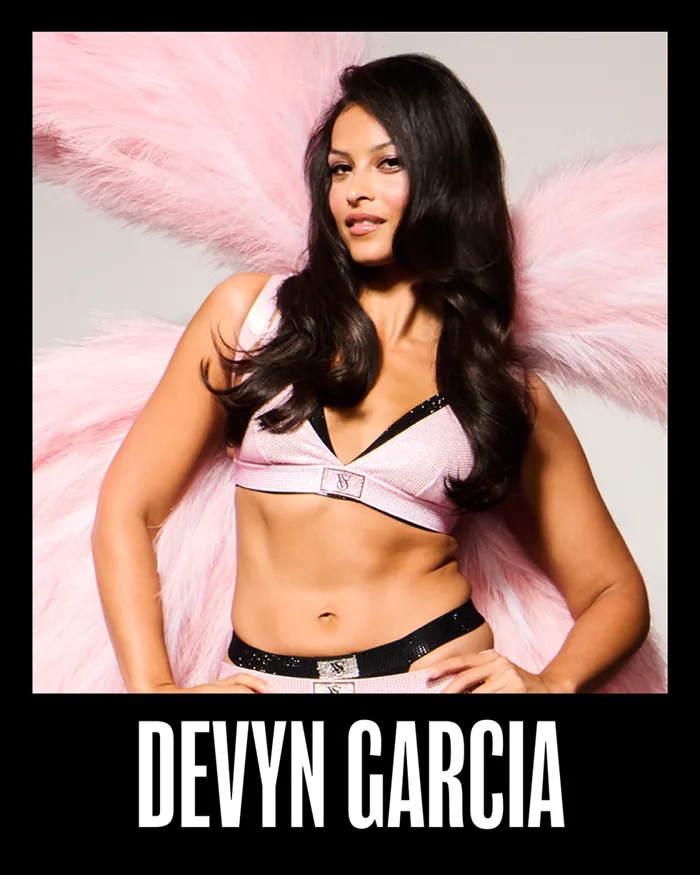 Official Victoria's Secret Fashion Show 2026 cast card: Devyn Garcia